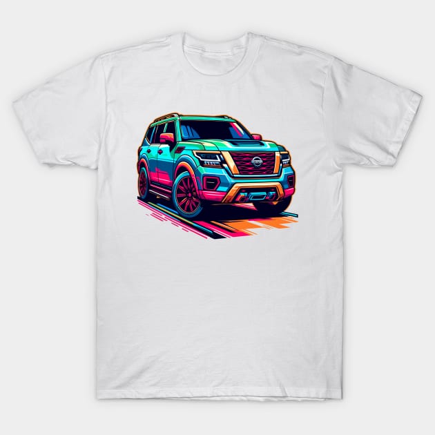 Nissan Armada T-Shirt by Vehicles-Art